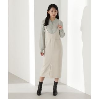 NATURAL BEAUTY BASIC - ドビーカルゼサロペット ナチュラルビューティーベーシック