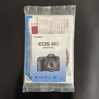Canon - キャノンデジタルカメラ EOS 40D 説明書他