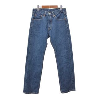 リーバイス(Levi's)のLevi's リーバイス 505 デニムパンツ ブルー (メンズ W30 L30) 中古 古着 Q7375(デニム/ジーンズ)