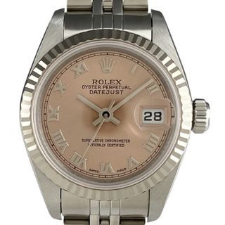 ロレックス(ROLEX)のロレックス デイトジャスト ローマン 79174 自動巻き レディース 【中古】(腕時計)