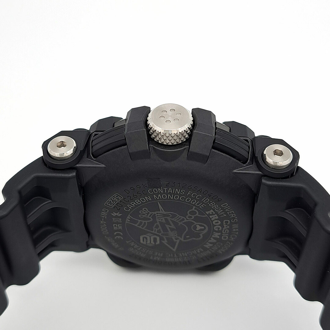 カシオ G-SHOCK フロッグマン GWF-A1000-1AJF ソーラー カーボン ステンレススチール メンズ CASIO 【中古】 【時計】 カシオ G-SHOCK フロッグマン GWF-A1000-1AJF ソーラー カーボン ステンレススチール メンズ CASIO 【中古】 【時計】