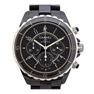 シャネル J12 クロノグラフ 41MM H0940 自動巻き ブラックセラミック メンズ CHANEL 【中古】 【時計】