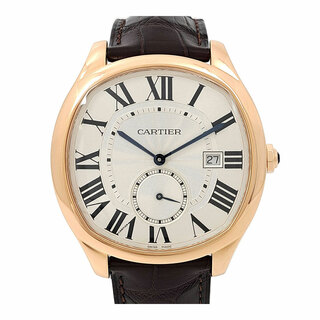 カルティエ(Cartier)のカルティエ ドライブ ドゥ カルティエ スモールセコンド WGNM0003 自動巻き ピンクゴールド メンズ CARTIER 【中古】 【時計】(腕時計(アナログ))