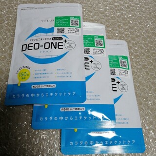 DEO‐ONE デオワン シャンピニオン エチケットサプリ  ３袋(口臭防止/エチケット用品)