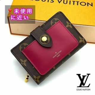 ルイヴィトン(LOUIS VUITTON)のルイヴィトン 折り財布 ❣️ポルトフォイユ ジュリエット モノグラム フューシャ(財布)