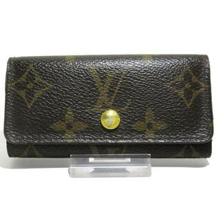 ルイヴィトン(LOUIS VUITTON)のLOUIS VUITTON(ルイヴィトン) キーケース モノグラム ミュルティクレ4 M62631 モノグラム･キャンバス(キーケース)