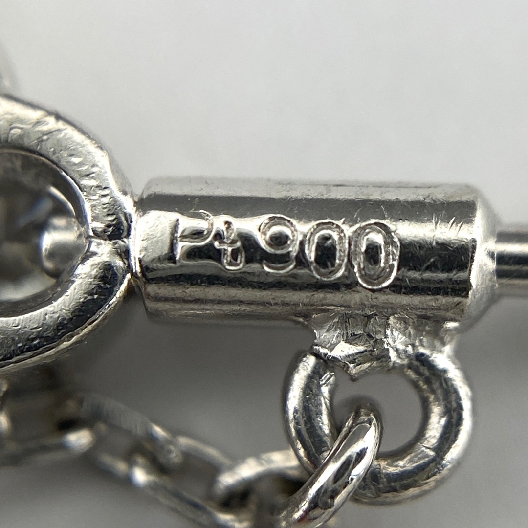 メレダイヤ デザインピンブローチ Pt900 【中古】 メレダイヤ デザインピンブローチ Pt900 【中古】