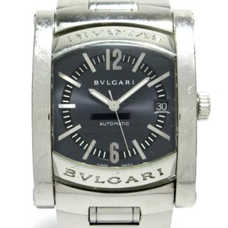 ブルガリ(BVLGARI)のBVLGARI(ブルガリ) 腕時計 アショーマ AA44S メンズ SS ダークグレー(その他)