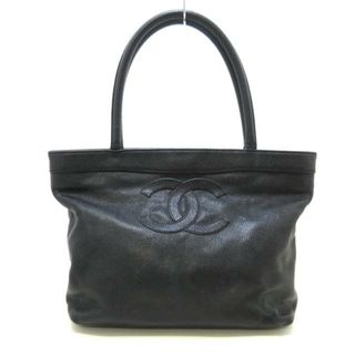 シャネル(CHANEL)のCHANEL(シャネル) トートバッグ レディース - 黒 ゴールド金具/ココマーク キャビアスキン(トートバッグ)