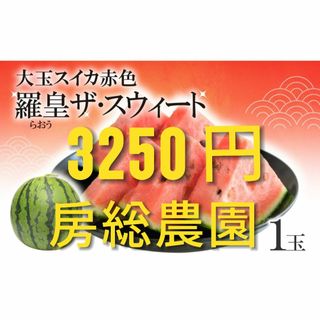 3250円～スイカの王様「羅皇ザ・スウィート」農林水産大臣賞受賞(フルーツ)