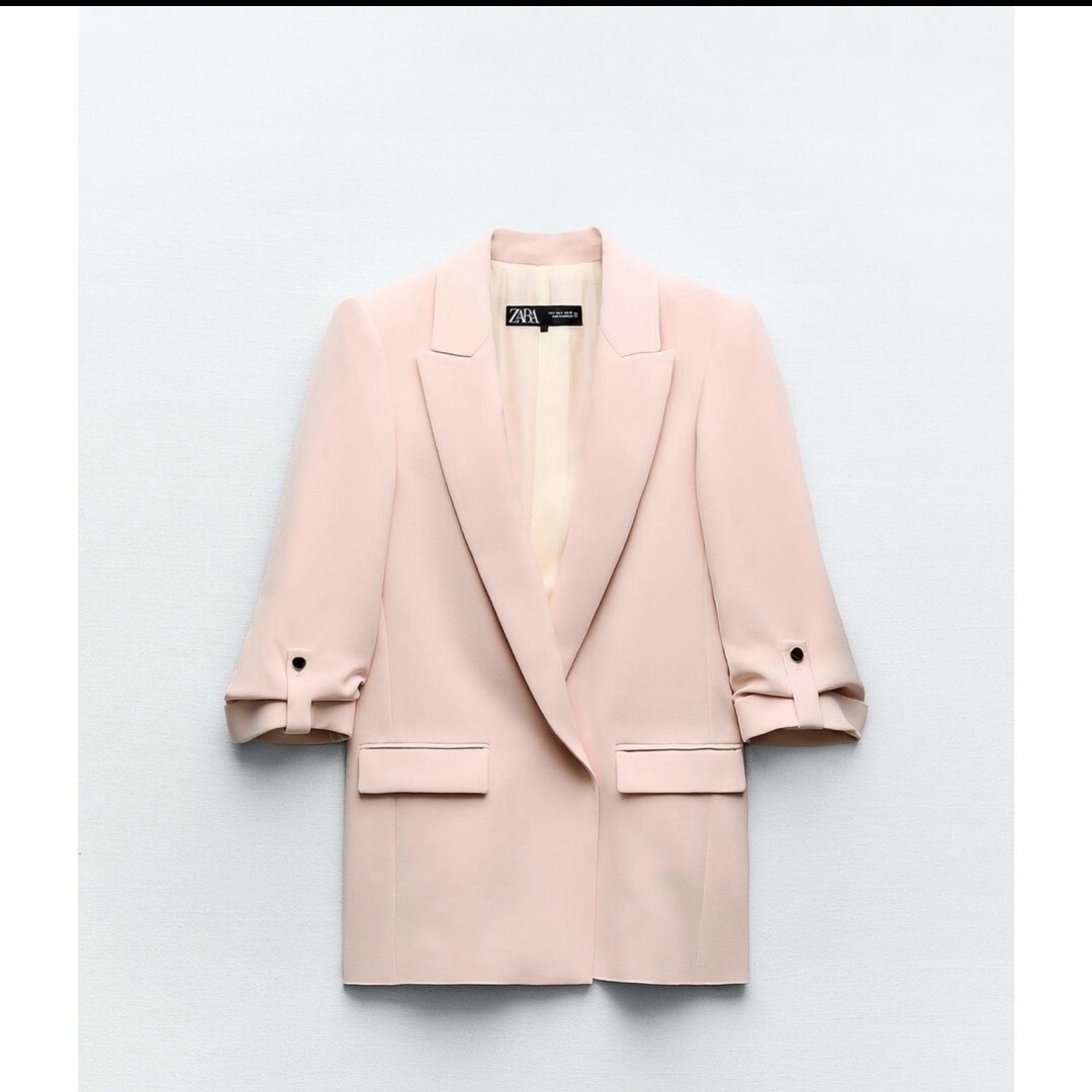 ZARA☺️ブレザー ピンク Sサイズ ZARA☺️ブレザー ピンク Sサイズ