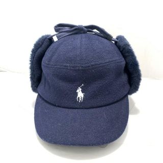 POLO RALPH LAUREN - POLObyRalphLauren(ポロラルフローレン) キャップ - ネイビー ポリエステル×レーヨン