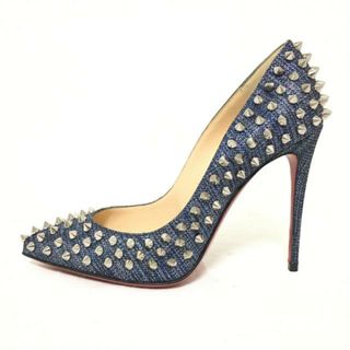 ルブタン(Christian Louboutin) パンプス(シルバー/銀色系)の通販 ルブタン(Christian Louboutin) パンプス(シルバー/銀色系)の通販