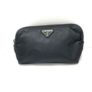 PRADA - PRADA(プラダ) ポーチ美品  - 1NA693 黒 ナイロン