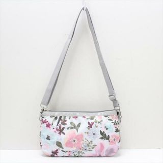 レスポートサック(LeSportsac)のLESPORTSAC(レスポートサック) ショルダーバッグ - ライトピンク×ダークグリーン×マルチ 花柄/2way レスポナイロン(ショルダーバッグ)