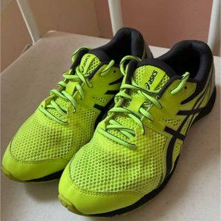 アシックス(asics)のアシックスasics　LAZER BEAM イエロー　スニーカー  24cm(スニーカー)