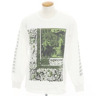 シュプリーム(Supreme)の【中古】シュプリーム Supreme 2024年春夏 Saint Sebastian L/S Tee 長袖Ｔシャツ ホワイト【サイズM】【メンズ】(Tシャツ/カットソー(七分/長袖))