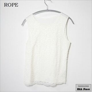 ROPE’ - ROPE レディース トップス ノースリーブ レース カットソー M