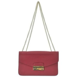 フルラ(Furla)のFURLA フルラ ショルダーバッグ - 赤 【古着】【中古】(ショルダーバッグ)