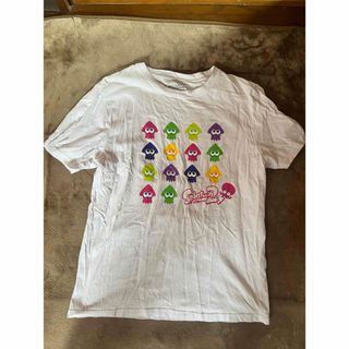 ニンテンドウ(任天堂)の【中古古着】スプラトゥーン2 Tシャツ(Tシャツ/カットソー(半袖/袖なし))