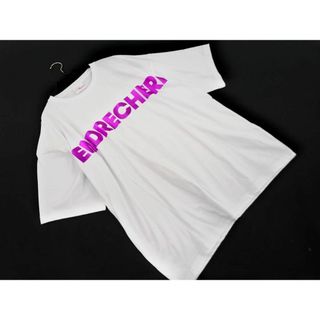 美品 KinKi Kids 堂本剛 ENDRECHERI LIVE 2021 ロゴ Tシャツ 白 ■◆ メンズ(Tシャツ/カットソー(半袖/袖なし))