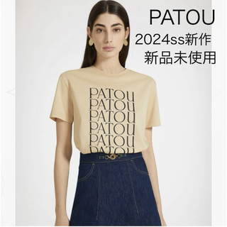 PATOU - ⭐︎ 新品未使用 完売品 PATOU パトゥ Tシャツ ベージュ xs