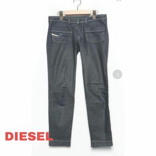 ディーゼル(DIESEL)の美品 DIESEL ディーゼル ジーンズ ローライズ（ネイビー）(デニム/ジーンズ)