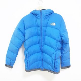 ザノースフェイス(THE NORTH FACE)のTHE NORTH FACE(ノースフェイス) ダウンジャケット サイズS レディース - ブルー 冬(ダウンジャケット)