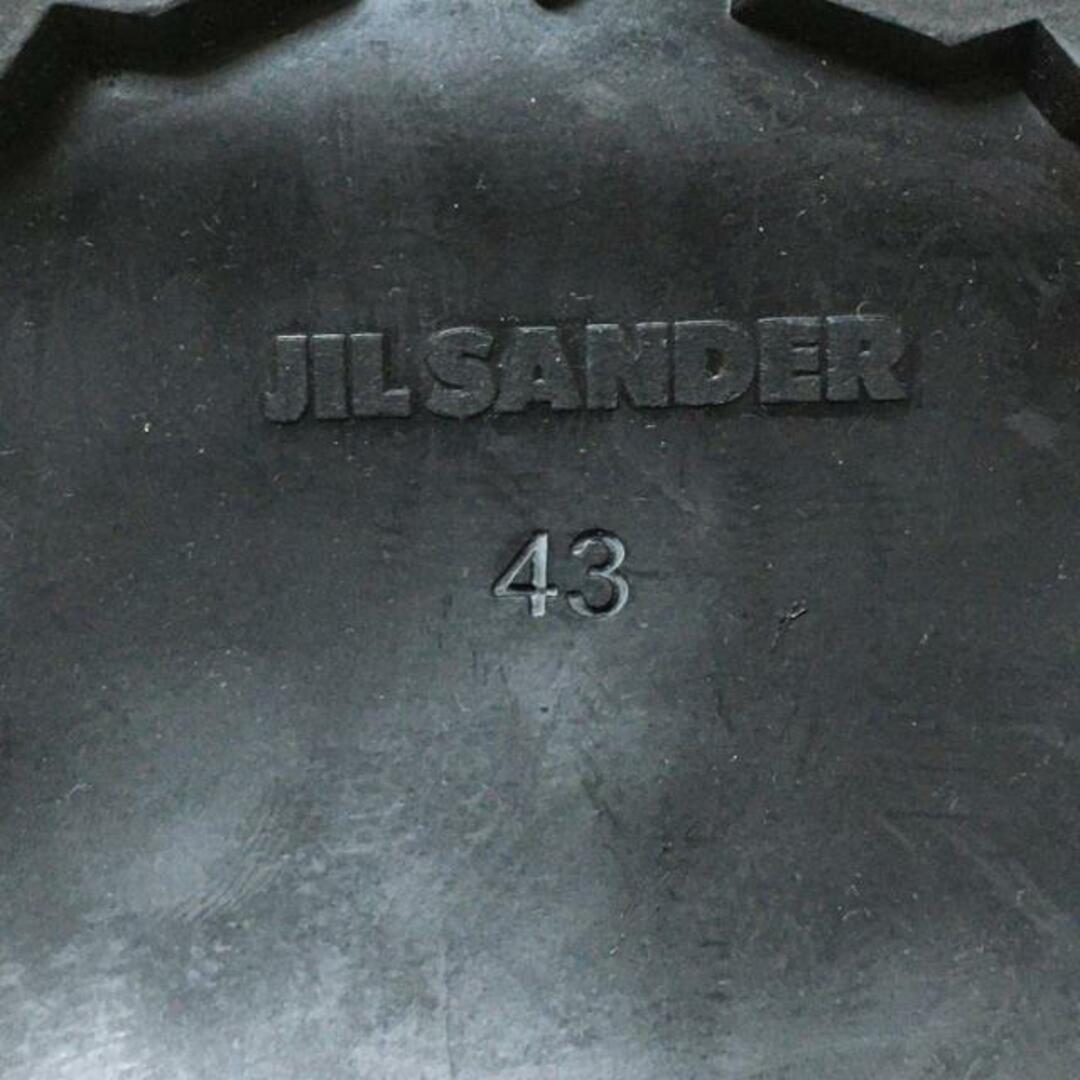 Jil Sander(ジルサンダー)のJILSANDER(ジルサンダー) ショートブーツ 43 メンズ - 黒 モンクストラップ/アンクルブーツ/2020AW レザー メンズの靴/シューズ(ブーツ)の商品写真