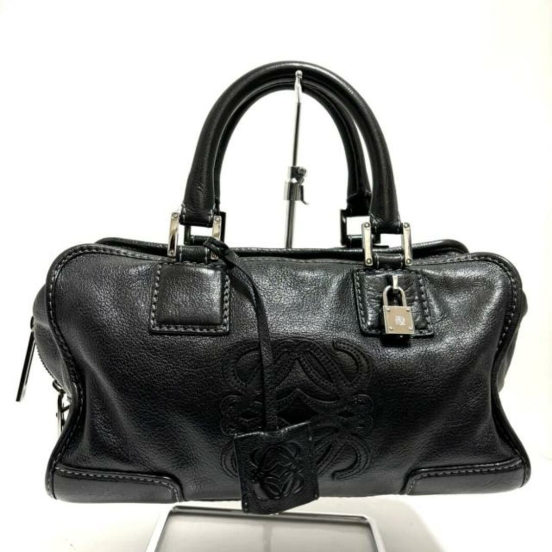 LOEWE(ロエベ) ハンドバッグ アマソナ28 黒 レザー | フリマアプリ ラクマ LOEWE(ロエベ) ハンドバッグ アマソナ28 黒 レザー | フリマアプリ ラクマ