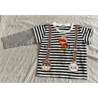 アンパンマンキッズコレクション(ANPANMAN KIDS COLLECTION)のアンパンマン袖取外しTシャツ100(Tシャツ/カットソー)