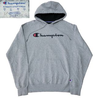 チャンピオン(Champion)の【US古着】定番 チャンピオン Champion ロゴ M パーカー フーディー(パーカー)