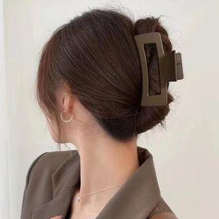 【人気】大きい ヘアクリップ バンス クリップ ヘアアクセ 韓国(バレッタ/ヘアクリップ)