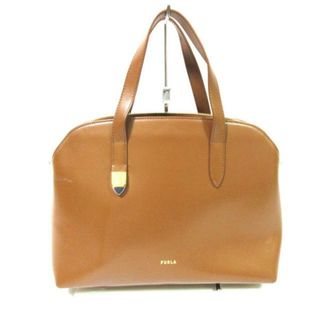 フルラ(Furla)のフルラ ハンドバッグ ブロック ブラウン(ハンドバッグ)