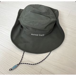 モンベル(mont bell)の【mont-bell】美品　男女兼用　M ハット　帽子(ハット)