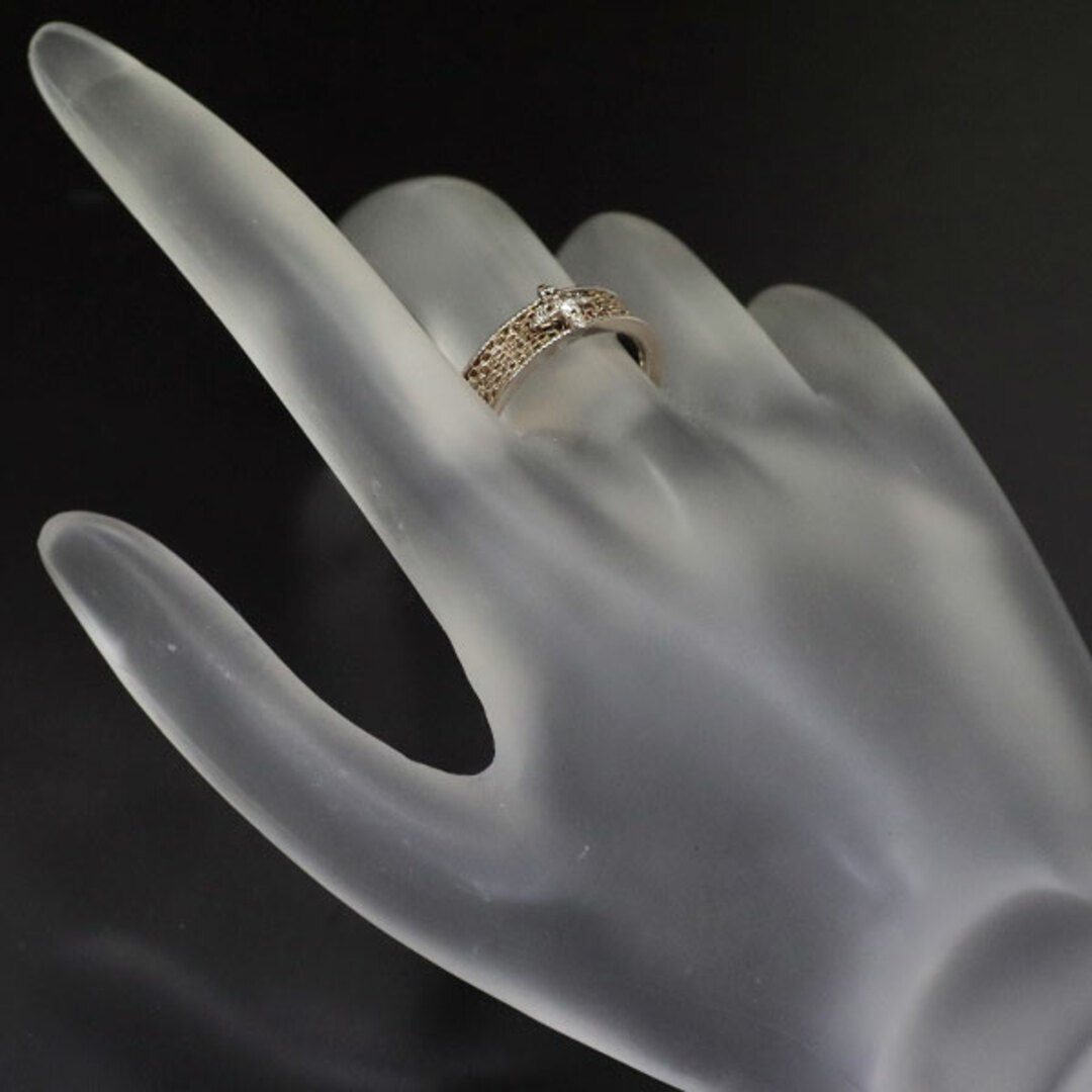 カシケイ K18BG ブラウンダイヤモンド リング 0.10ct ネイキッド カシケイ K18BG ブラウンダイヤモンド リング 0.10ct ネイキッド
