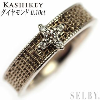 カシケイ K18BG ブラウンダイヤモンド リング 0.10ct ネイキッド(リング(指輪))