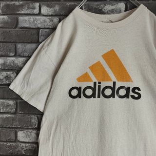 adidas - アディダス濁りホワイトadidasスポーツパフォーマンスロゴtシャツTシャツ