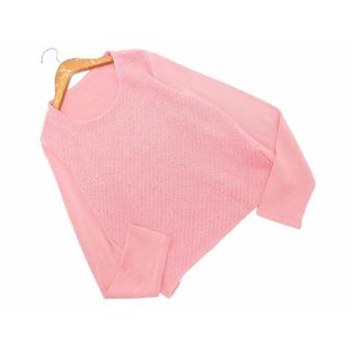 COUP DE CHANCE クードシャンス ニット セーター size34/ピンク ■◇ レディース