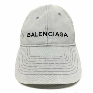 バレンシアガ(Balenciaga)のBALENCIAGA(バレンシアガ) キャップ L　58 - 499071 グレー コットン(キャップ)