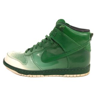 ナイキ(NIKE)のNIKE ナイキ 【観賞用 2008年製】DUNK HI SUPREME SPARK ダンク サプリーム スパーク ハイカットスニーカー グリーン US10.5/28.5cm 349710-131(スニーカー)