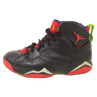 ナイキ(NIKE)のNIKE ナイキ AIR JORDAN 7 RETRO MARVIN THE MARTIAN 304775-029 エアジョーダン7 レトロ マービン ザ マーシャン ハイカットスニーカー ブラック US8.5/26.5cm(スニーカー)