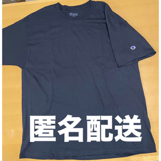 チャンピオン(Champion)の【新品】チャンピオン XL 2L Tシャツ 半袖 CHAMPION 黒　綿100(Tシャツ/カットソー(半袖/袖なし))
