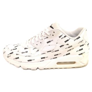 ナイキ(NIKE)のNIKE ナイキ AIR MAX 90 エアマックス90 ローカットスニーカー 総柄 ホワイト US10/28cm 700155-103(スニーカー)