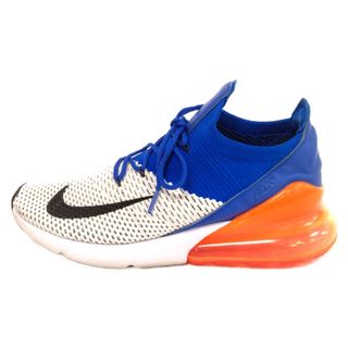 ナイキ(NIKE)のNIKE ナイキ AIR MAX 270 FLYKNIT エアマックス 270 フライニット ローカットスニーカー ブルー/ホワイト US10/28cm AO1023-101(スニーカー)