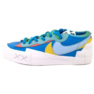 ナイキ(NIKE)のNIKE ナイキ ×sacai×KAWS BLAZER LOW TEAM RED サカイ ブレーザー ローカットスニーカー ブルー DM7901-400 26.5cm/US8.5(スニーカー)