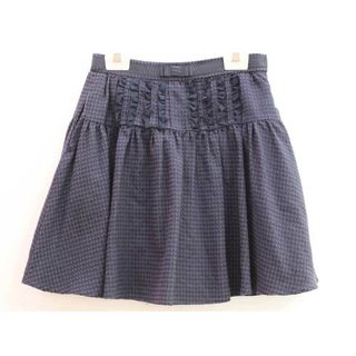 トッカ(TOCCA)の【夏物 新入荷!】『トッカ/TOCCA BAMBINI』130cm スカート 紺 【中古】子供服 キッズ  女の子 春夏秋 bottoms 915042(スカート)