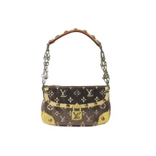 ルイヴィトン(LOUIS VUITTON)の極美品 LOUIS VUITTON ルイ ヴィトン ポシェットアクセソワール アクセサリーポーチ M92710 モノグラム トロンプイユ 中古 64131(その他)