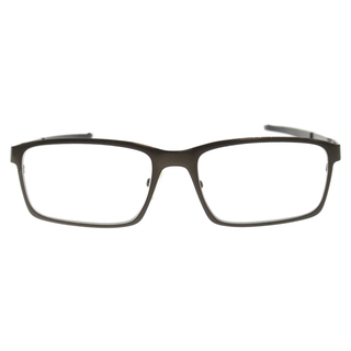 オークリー(Oakley)のOAKLEY オークリー BASE PLANE スクエア型サングラス 眼鏡 OX3232-0254 シルバー ※度入り(サングラス/メガネ)
