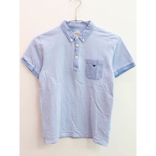 アルマーニ ジュニア(ARMANI JUNIOR)の【夏物 新入荷!】♪アルマーニ ジュニア/Armani Junior♪154cm 半袖ポロシャツ サックス【中古】子供服 キッズ kids ジュニア 男の子 夏 tops 125042(その他)